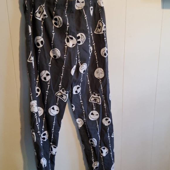 Nightmare before Christmas flannel pajama bottoms small - Picture 3 of 5